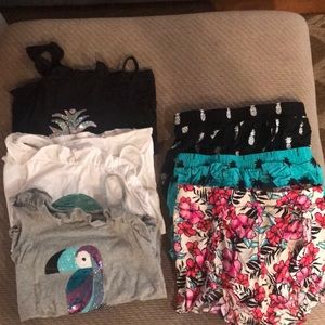 Girls Justice Outfits size 12